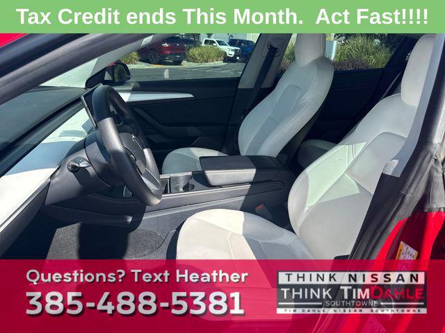 used 2022 Tesla Model 3 car, priced at $24,173