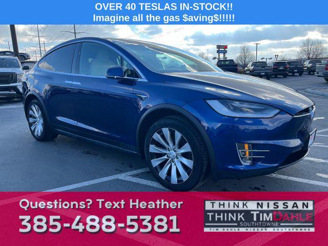 used 2020 Tesla Model X car, priced at $36,978