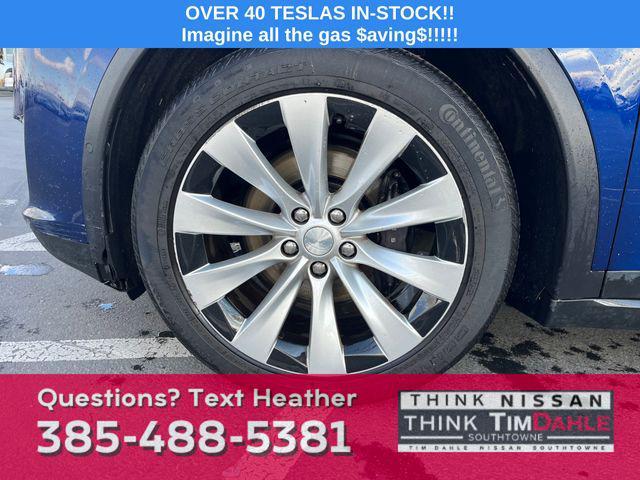 used 2020 Tesla Model X car, priced at $40,696