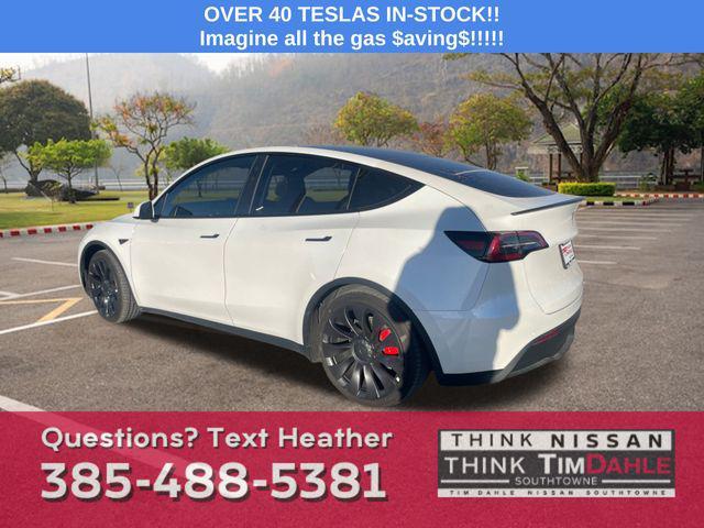 used 2022 Tesla Model Y car, priced at $33,990