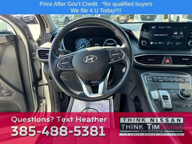 used 2022 Hyundai Santa Fe car, priced at $23,998