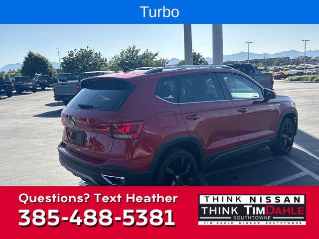 used 2022 Volkswagen Taos car, priced at $17,998