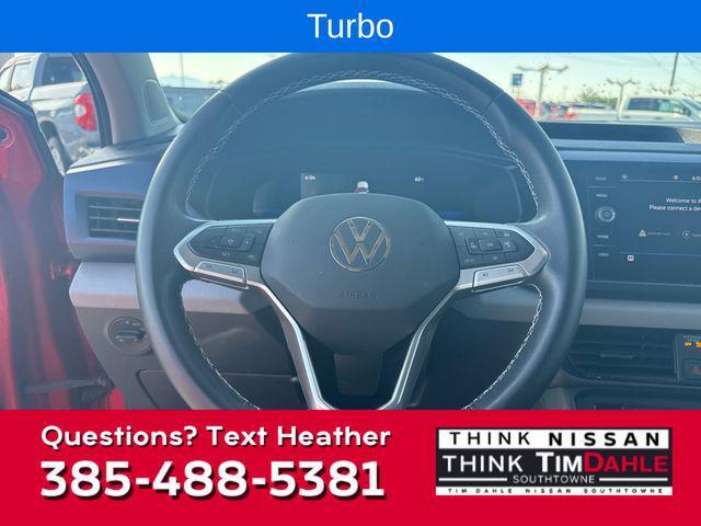 used 2022 Volkswagen Taos car, priced at $17,998