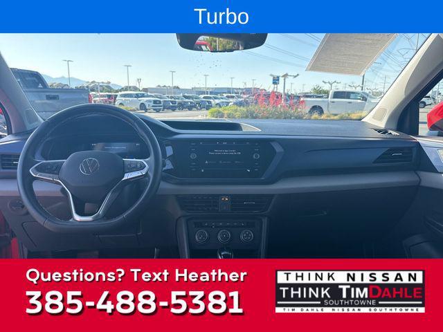 used 2022 Volkswagen Taos car, priced at $17,998