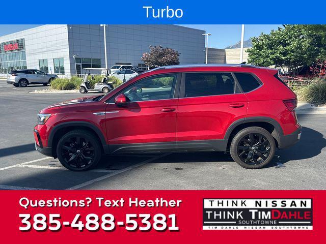 used 2022 Volkswagen Taos car, priced at $17,998