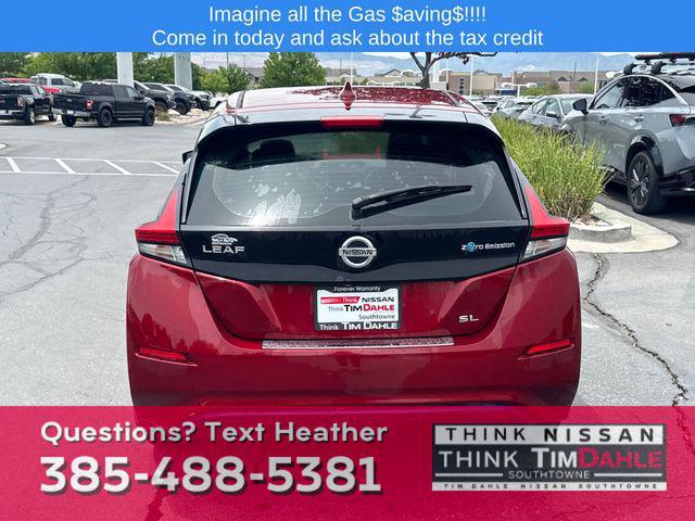 used 2018 Nissan Leaf car, priced at $9,488