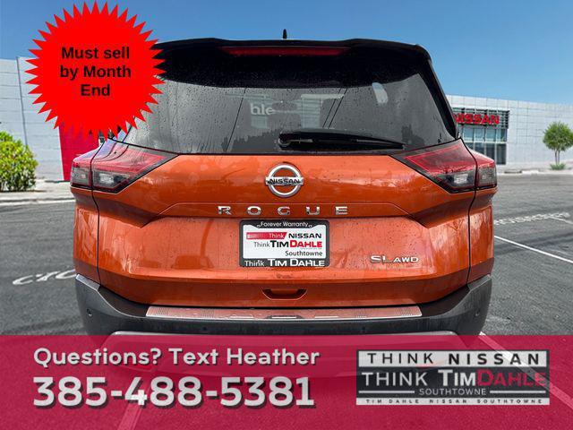 used 2021 Nissan Rogue car, priced at $23,488