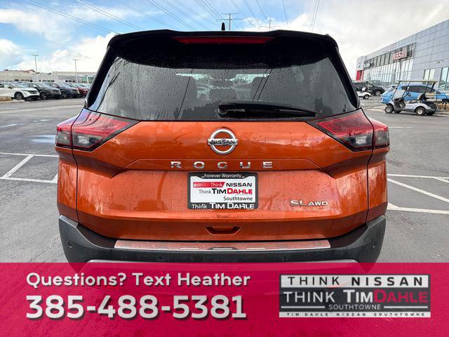 used 2021 Nissan Rogue car, priced at $24,747
