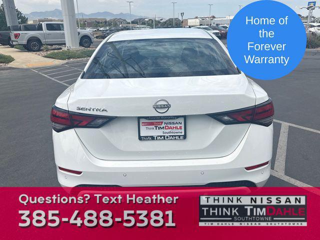 new 2025 Nissan Sentra car, priced at $23,255