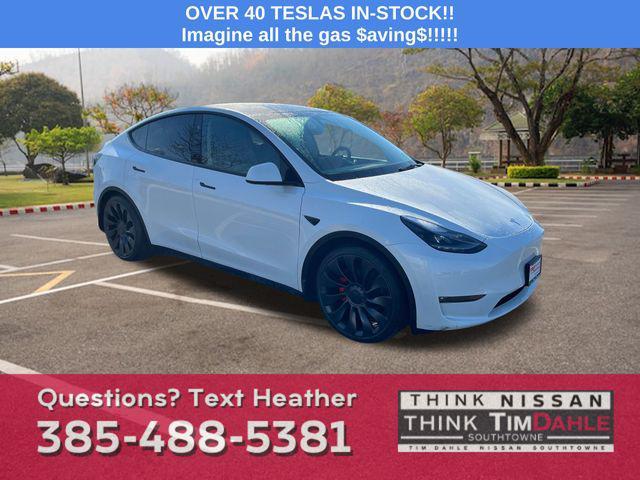 used 2023 Tesla Model Y car, priced at $35,063