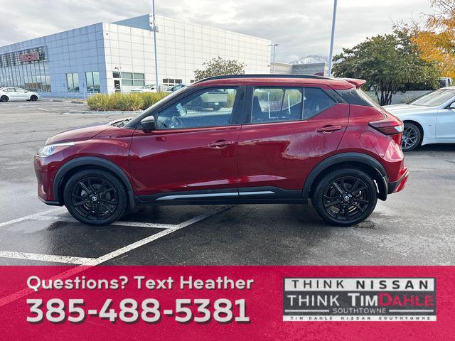used 2021 Nissan Kicks car, priced at $15,998