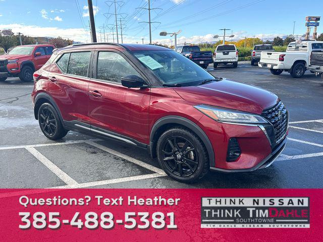 used 2021 Nissan Kicks car, priced at $15,998