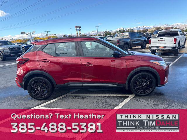 used 2021 Nissan Kicks car, priced at $15,998