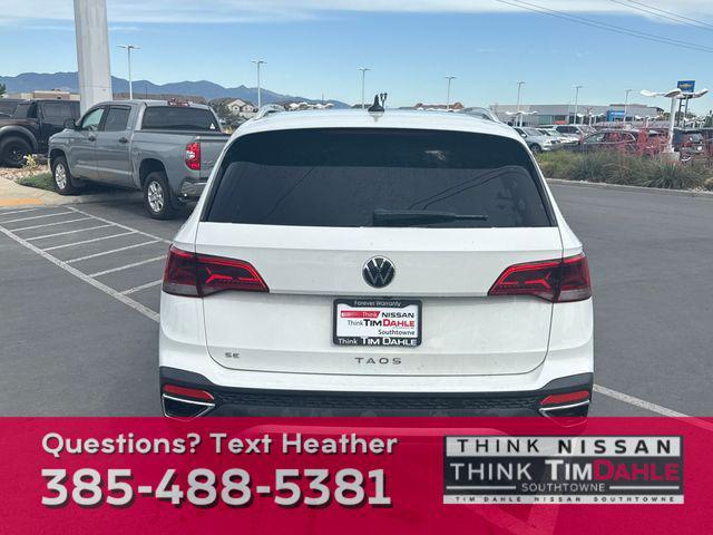 used 2022 Volkswagen Taos car, priced at $19,825