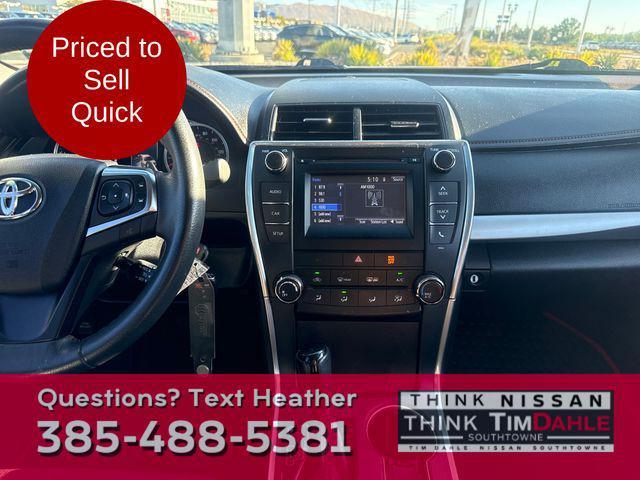 used 2016 Toyota Camry car, priced at $18,499