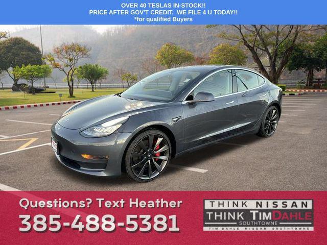 used 2020 Tesla Model 3 car, priced at $24,594