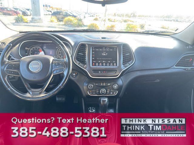 used 2020 Jeep Cherokee car, priced at $19,717
