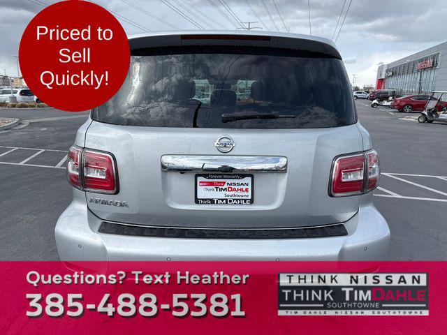 used 2020 Nissan Armada car, priced at $27,498