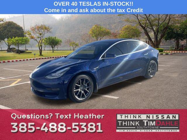 used 2018 Tesla Model 3 car, priced at $19,899