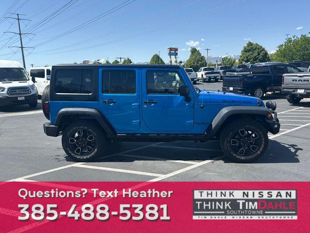 used 2015 Jeep Wrangler Unlimited car, priced at $26,303
