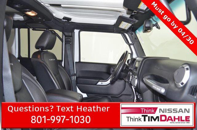 used 2017 Jeep Wrangler Unlimited car, priced at $26,974