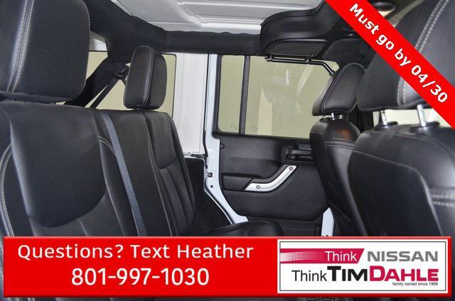 used 2017 Jeep Wrangler Unlimited car, priced at $26,974