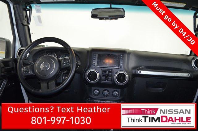 used 2017 Jeep Wrangler Unlimited car, priced at $26,974