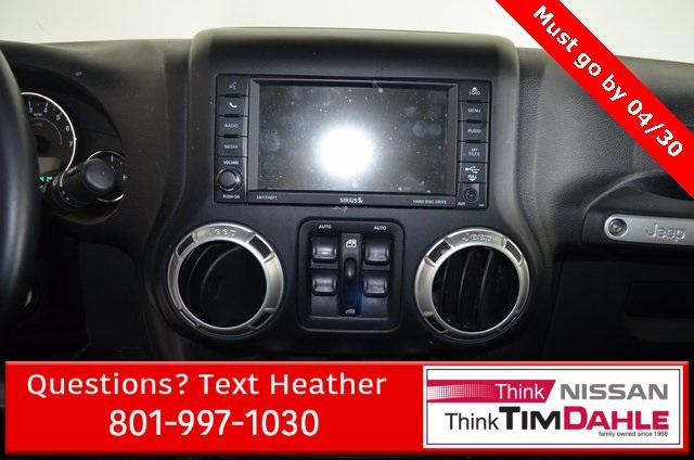 used 2017 Jeep Wrangler Unlimited car, priced at $26,974