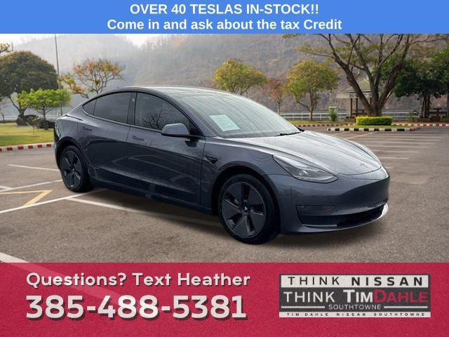 used 2021 Tesla Model 3 car, priced at $21,137