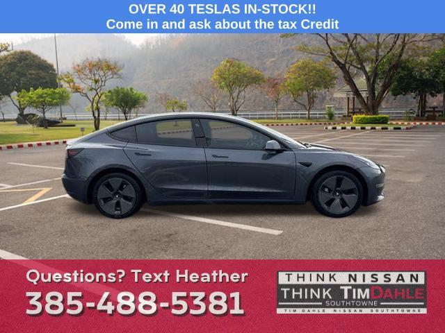 used 2021 Tesla Model 3 car, priced at $21,137