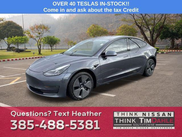 used 2021 Tesla Model 3 car, priced at $21,137