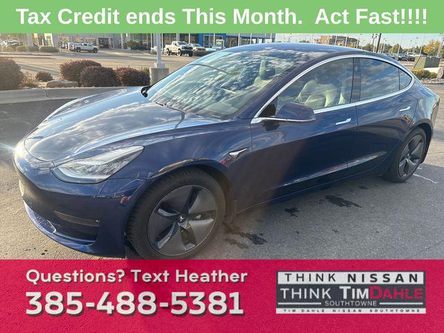 used 2018 Tesla Model 3 car, priced at $22,498