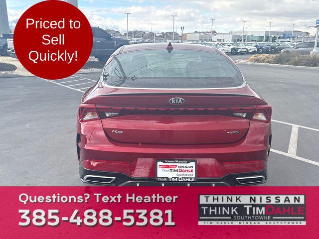 used 2021 Kia K5 car, priced at $21,479