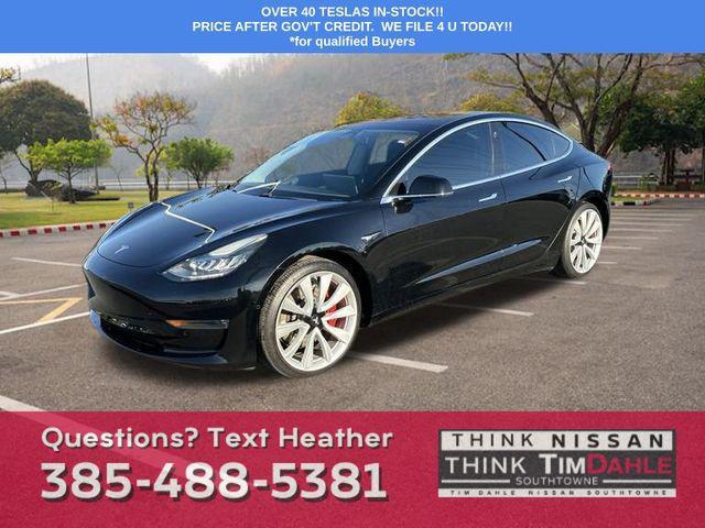 used 2018 Tesla Model 3 car, priced at $22,998