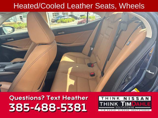 used 2018 Lexus IS 300 car, priced at $27,255