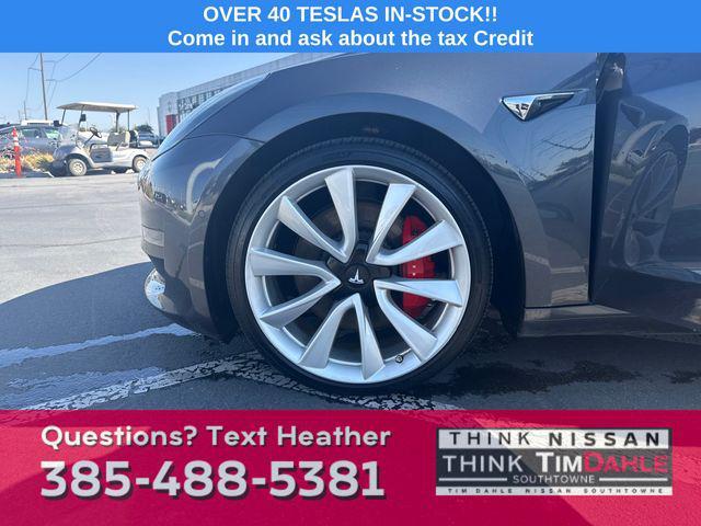 used 2018 Tesla Model 3 car, priced at $20,998