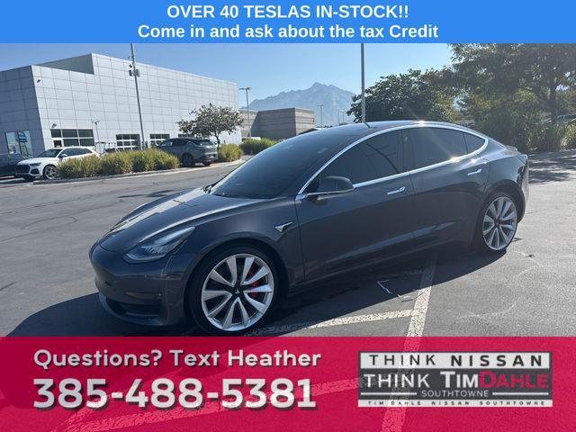 used 2018 Tesla Model 3 car, priced at $20,998