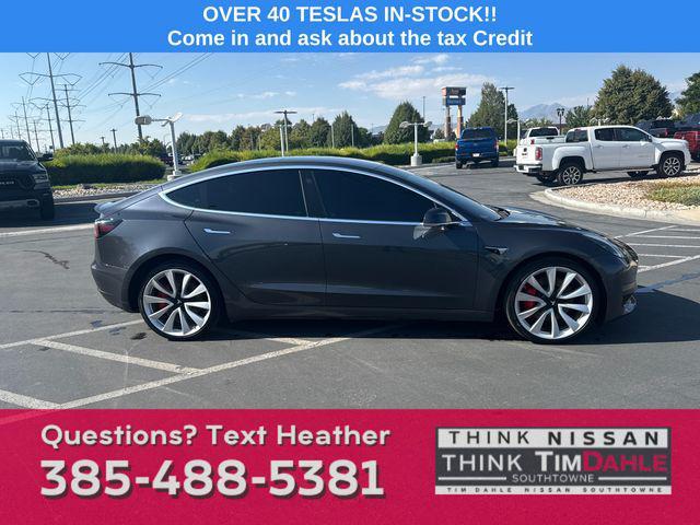 used 2018 Tesla Model 3 car, priced at $20,998