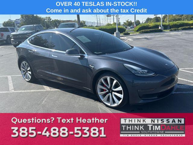 used 2018 Tesla Model 3 car, priced at $20,998