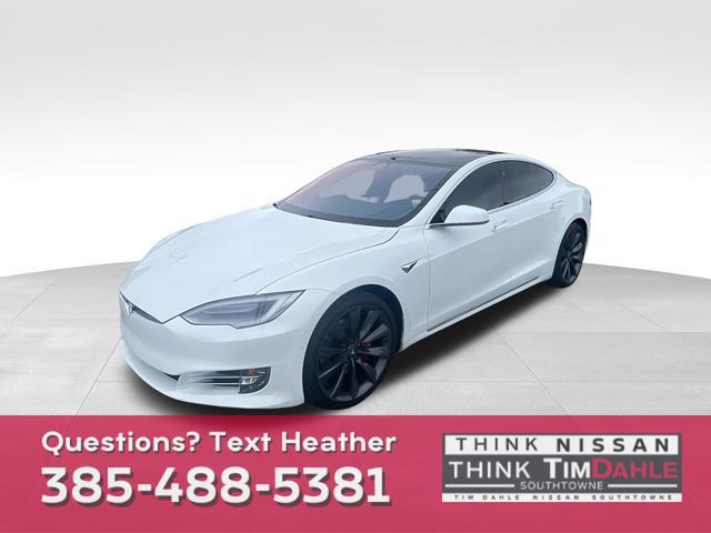 used 2020 Tesla Model S car, priced at $46,599