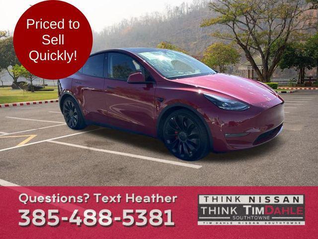 used 2022 Tesla Model Y car, priced at $29,488