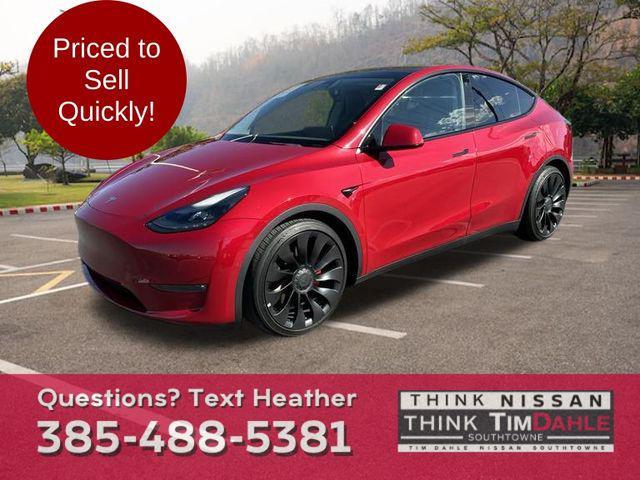 used 2022 Tesla Model Y car, priced at $29,488