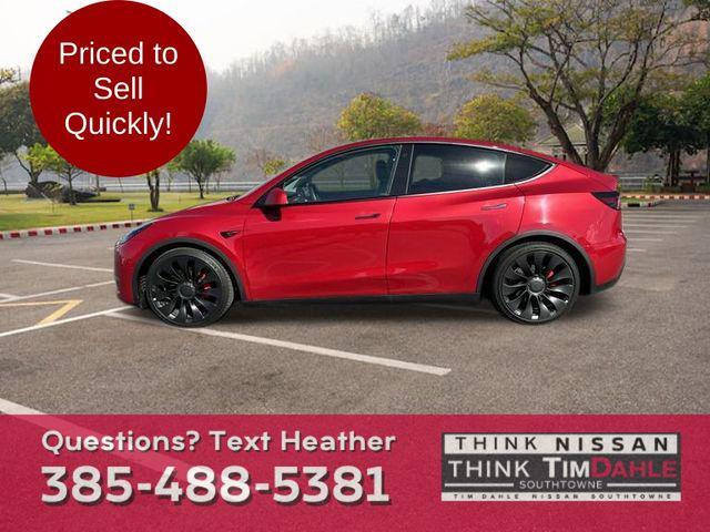 used 2022 Tesla Model Y car, priced at $29,488