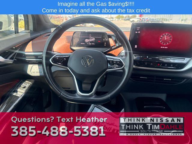 used 2021 Volkswagen ID.4 car, priced at $18,897