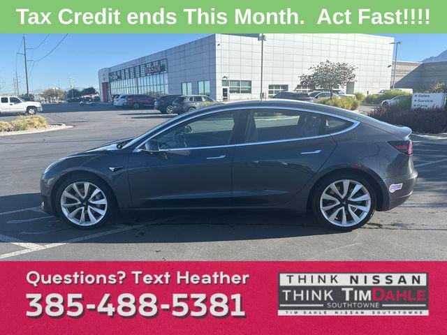 used 2018 Tesla Model 3 car, priced at $18,998