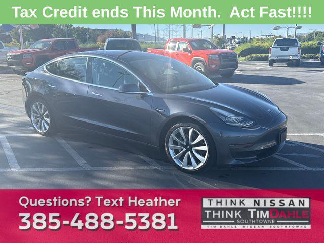 used 2018 Tesla Model 3 car, priced at $18,998