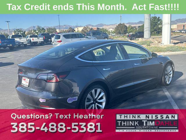used 2018 Tesla Model 3 car, priced at $18,998