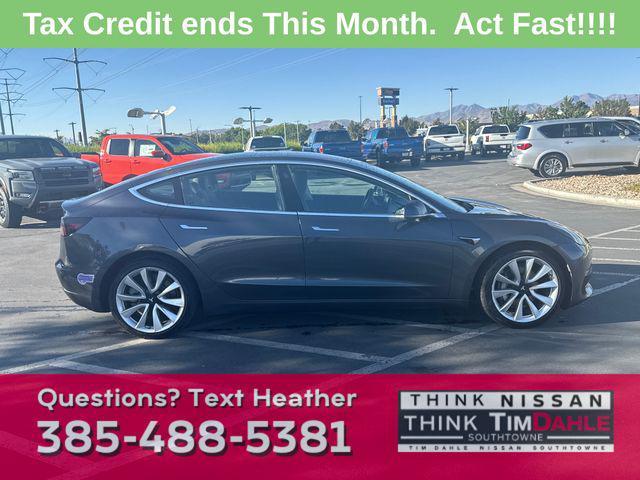 used 2018 Tesla Model 3 car, priced at $18,998