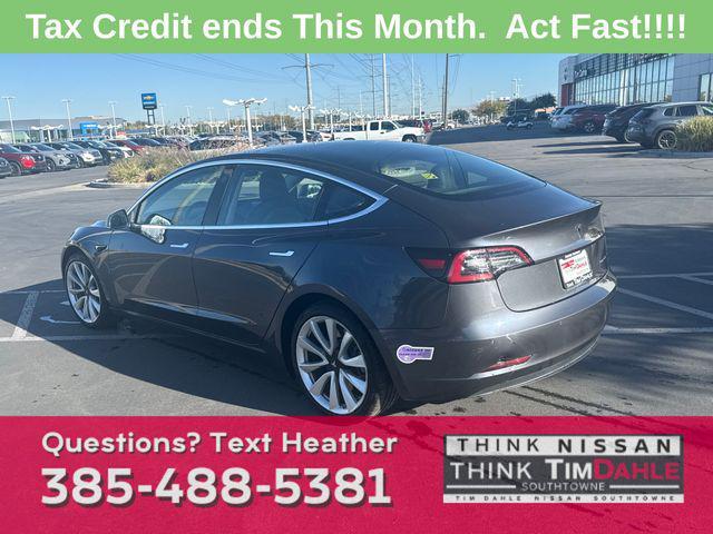 used 2018 Tesla Model 3 car, priced at $18,998