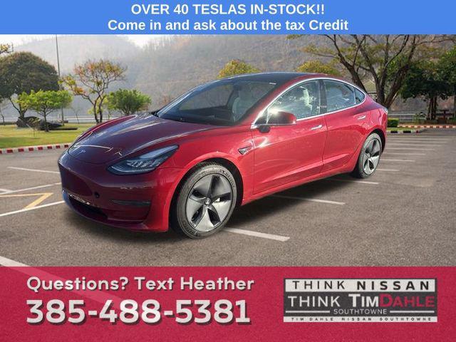 used 2018 Tesla Model 3 car, priced at $20,998